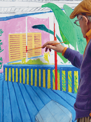 David Hockney conferencia Santander